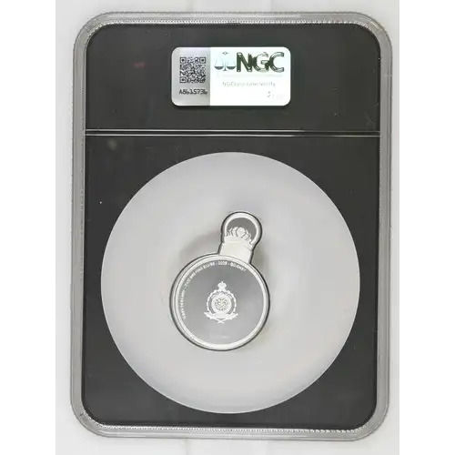 2025 2oz Niue S$3 Alice in Wonderland White Rabbit PF70 (OB-4) (2)
