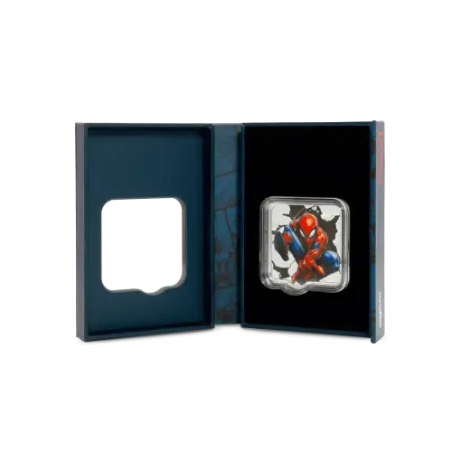 2025 2oz Niue Silver Coin - Marvel: Spider-Man Thwip (S-23A) (3)