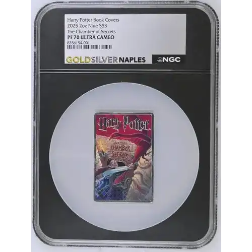 2025 2oz Niue The Chamber of Secrets S$3 PF 70 ULTRA CAMEO