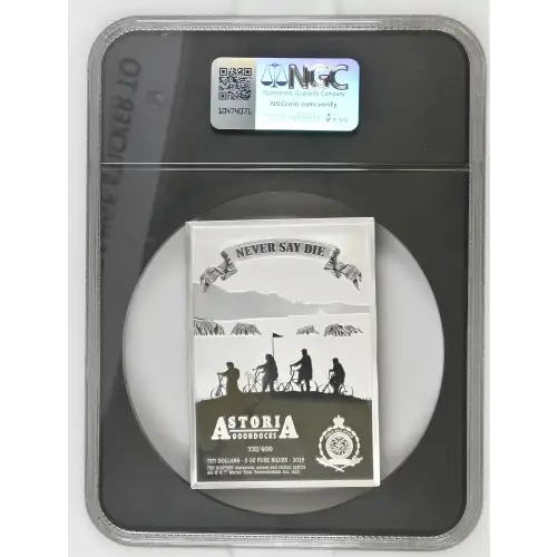 2025 5oz Niue S$10 The Goonies 40th Anniversary PF70 UC (D-7) (2)