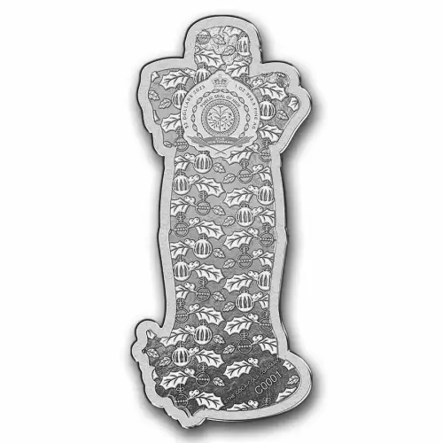 2025 - Coca Cola Happy Holidays Bottle - 1oz Silver Coin - S$2 (D-2)
