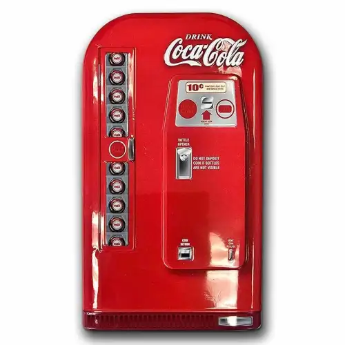 2025 - Coca Cola Happy Holidays Bottle - 1oz Silver Coin - S$2 (D-2)