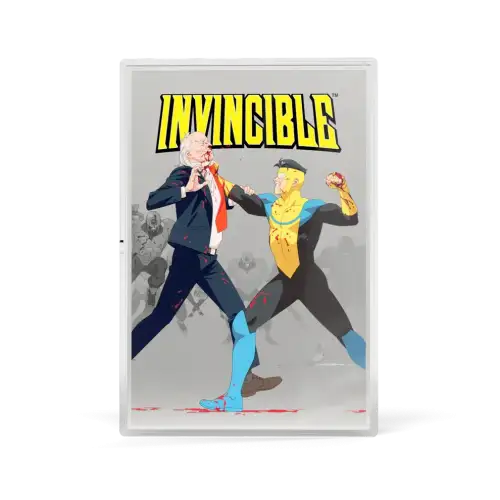 2025 Invincible - Season Three Poster - Agoro $2 1oz Silver Foil (S-22B)