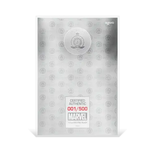 2025 Marvel Infinity Saga Phase Two - Guardians of the Galaxy - Agoro S$2 1.5oz Silver Foil (S-22A) (2)