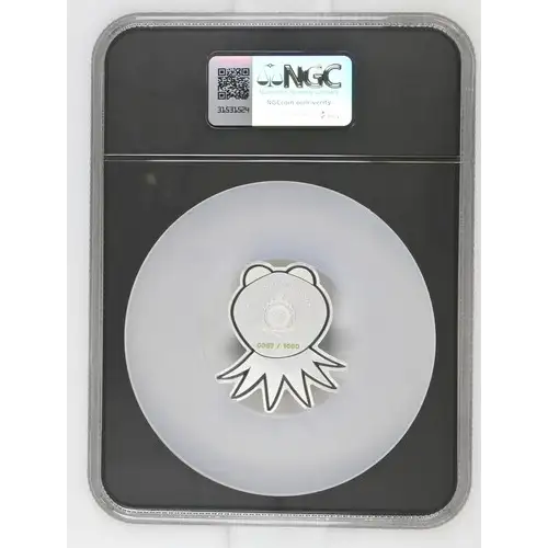 2025 Niue S$2 Disney Muppets Kermit PF69 (OB-31) (2)