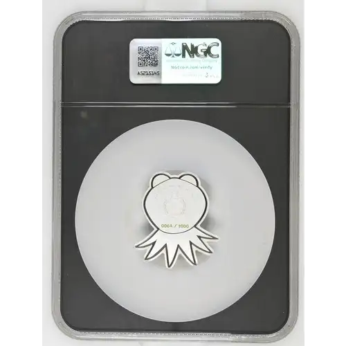 2025 Niue S$2 Disney Muppets Kermit PF70 (OB-21) (2)