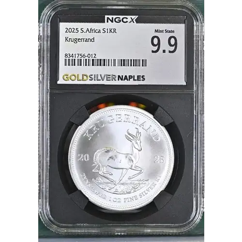 2025 S.Africa S1KR KRUGERRAND MS 9.9