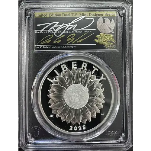 2025(P) - 1oz American Liberty Silver Medal - AR PCGS PR70DCAM (S19A-B30)