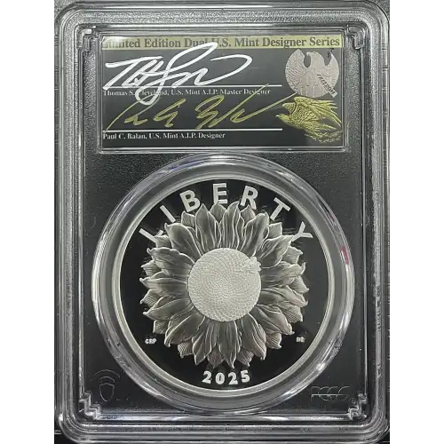 2025(P) - 1oz American Liberty Silver Medal - FDOI PCGS PR70DCAM (S19A-B30)