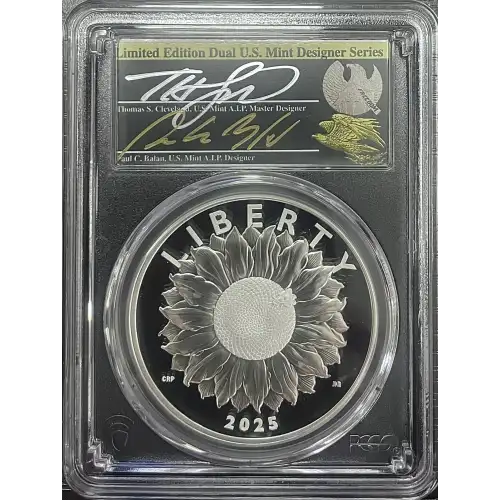 2025(P) - 1oz American Liberty Silver Medal - FDOI PCGS PR70DCAM (S19A-B30)