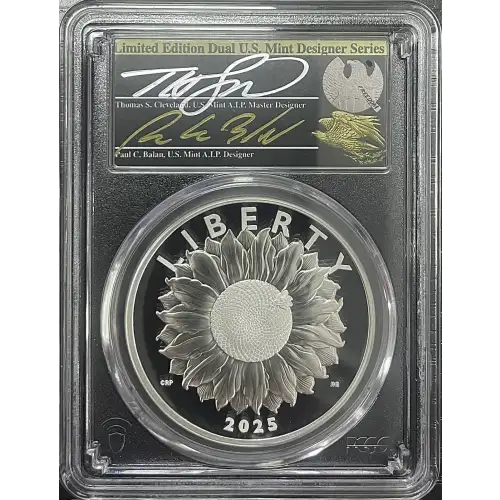 2025(P) - 1oz American Liberty Silver Medal - FDOI PCGS PR70DCAM (S19A-B30)