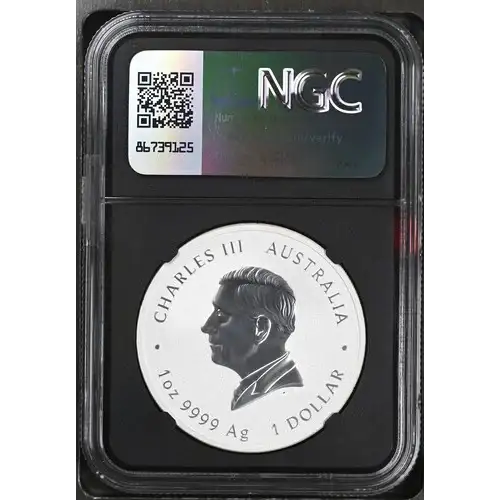 2025P Australia S$1 Year of the Snake MS70 (S18A-B8) (2)
