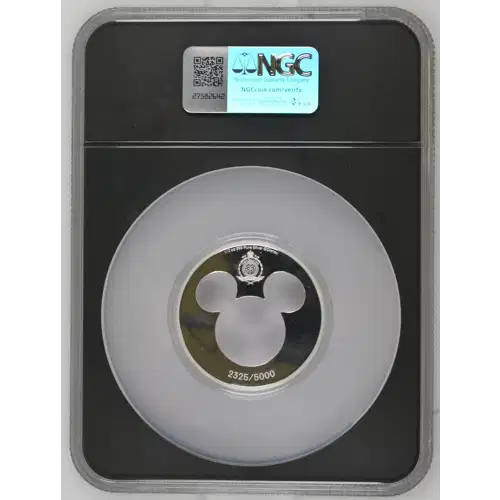2026 -  0.5oz Mickey Mouse Silhouette Silver Coin - Niue $1 - NGC PF-70 (D-3) 2325 (2)