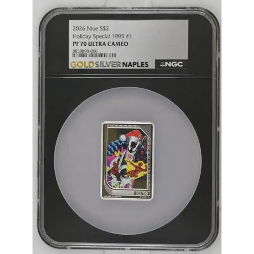 2026 - 1oz Holiday Special 1995 Silver - Niue $2 - NGC PF-70 (D-3) 62