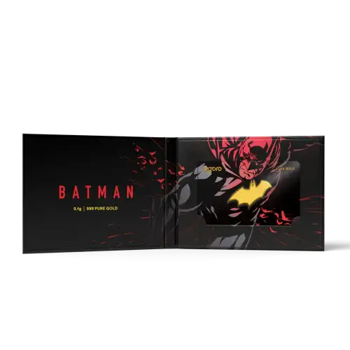 2026 - 0.1g Gold Batman Emblem - (D-3)