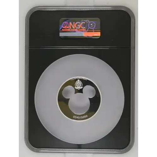 2026 - 0.5oz Mickey Mouse Silhouette Silver Coin - Niue S$1 - NGC PF70 UC (D-3)
