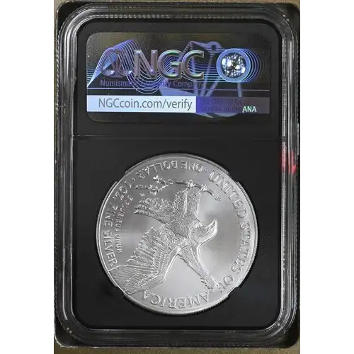 2026 - 1oz Silver Eagle S$1 NGC MS 69 (D10-B15) (2)