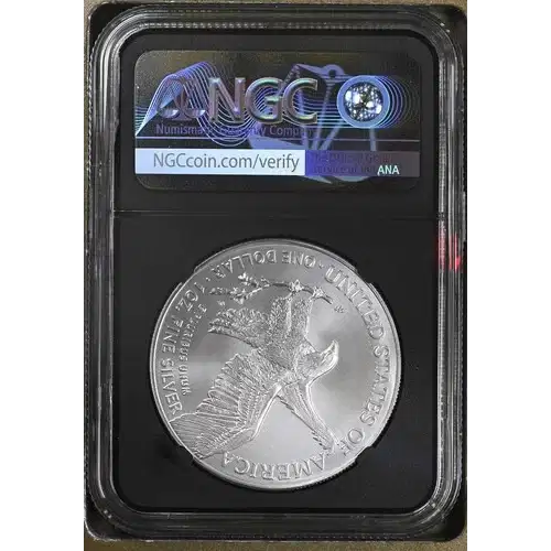 2026 - 1oz Silver Eagle S$1 NGC MS 69 (D10-B15) (2)