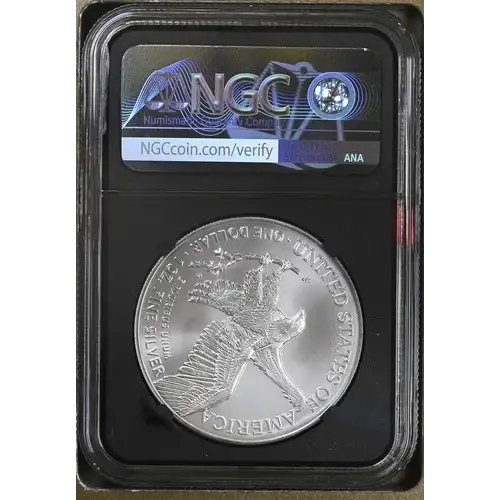 2026 - 1oz Silver Eagle S$1 NGC MS70 (D10-B31)