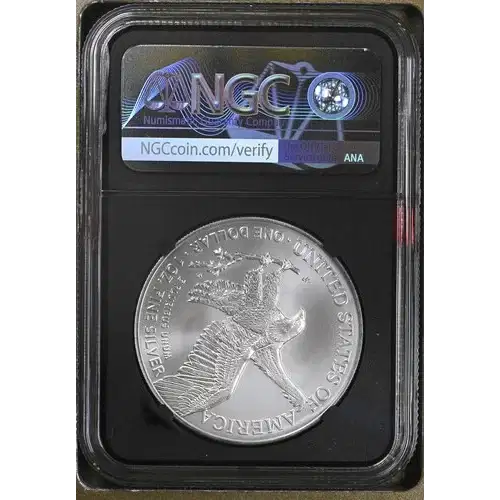 2026 - 1oz Silver Eagle S$1 NGC MS70 (D10-B31)