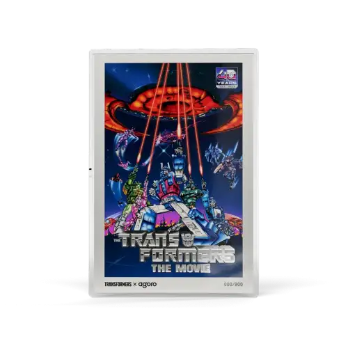2026 - 1oz Transformers: The Movie (1986) Poster Silver Foil - (D-2)