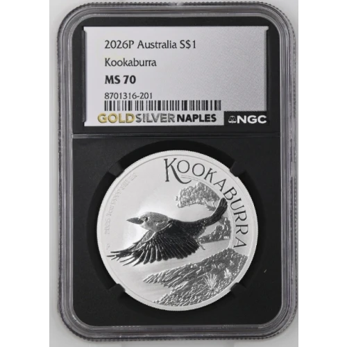 2026 P Australia S$1 KOOKABURRA MS70 (Storage 14B) (2)