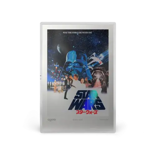 2026 Star Wars - 20g A New Hope Japanese Movie Poster Silver Foil - (D-2)