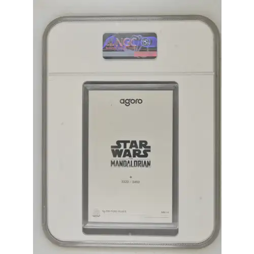 2026 Star Wars - 5g Mandalorian Colorized Silver Foil - Niue S$1 - NGC PF70 (D-3)