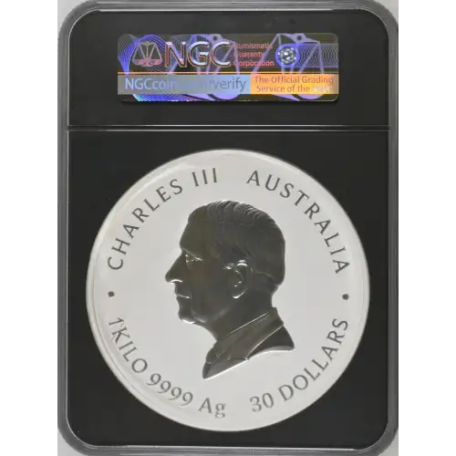 2026P - 1Kilo Year of the Horse Silver Coin - Australia S$30 - NGC MS70 (D-7) (2)