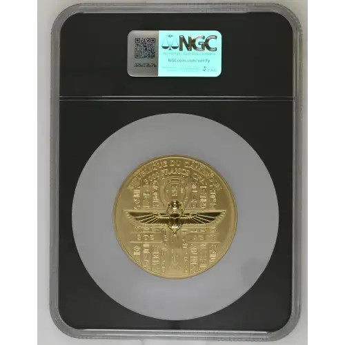 3oz Throne of Tutankhamun Silver Gilt - Cameroon S3000F - (2)