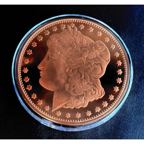 5 oz Copper Morgan Dollar HLM (2)