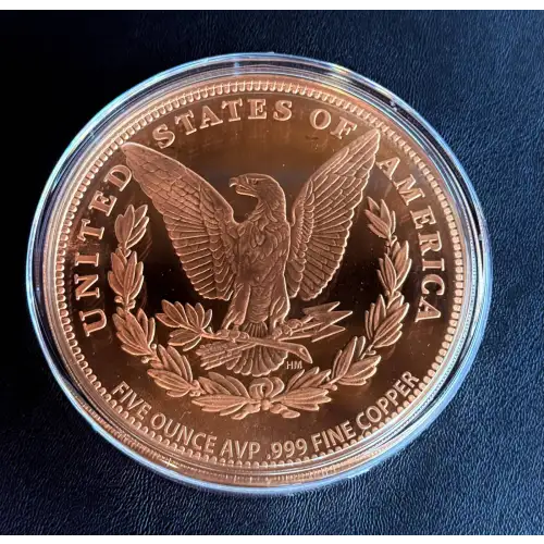 5 oz Copper Morgan Dollar HLM