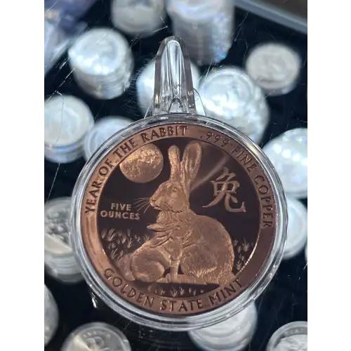 5 oz Copper Year Of The Rabbit (2)