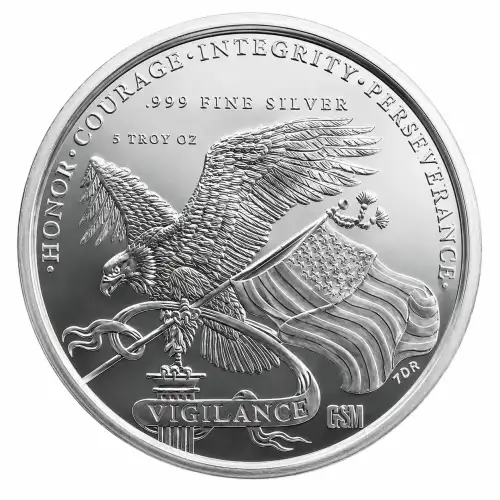 5 oz Silver Round 250TH Anniversary (2)