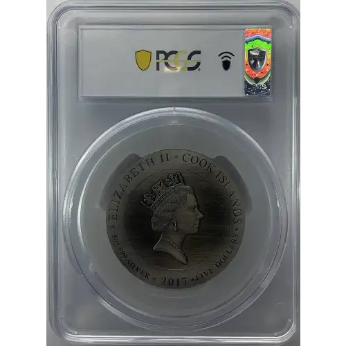 5oz Gods of Olympus Silver - Cook Islands $5 -
