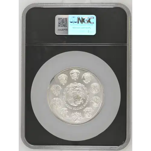 5oz Libertad Silver Coin - Mexico 5 Onzas -