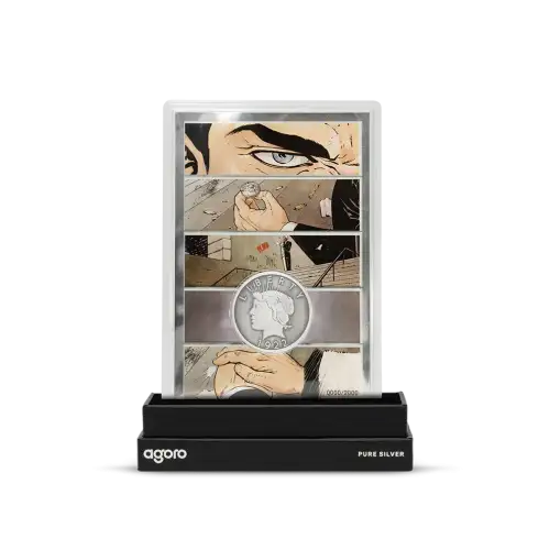 Agoro 2026 0.66oz Niue Two-Face Coin and Foil Collectible Set 1126/2000 (S23-A) (2)