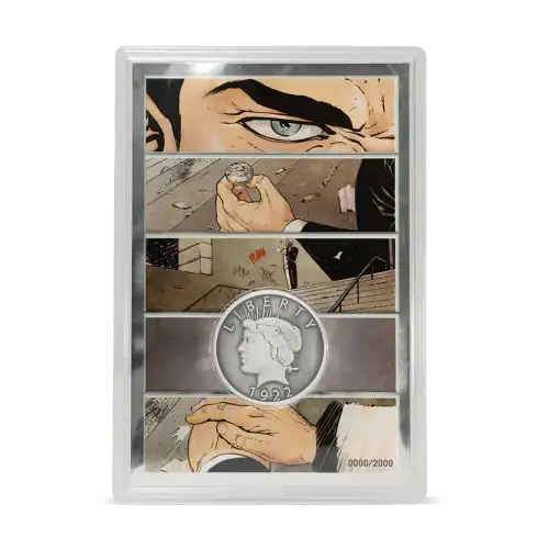 Agoro 2026 0.66oz Niue Two-Face Coin and Foil Collectible Set 1126/2000 (S23-A) (3)