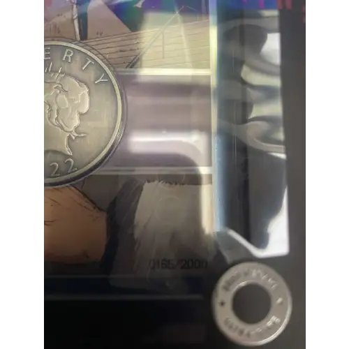 Agoro 2026 0.66oz Niue Two-Face Coin and Foil Collectible Set 165/2000 (S23-A)