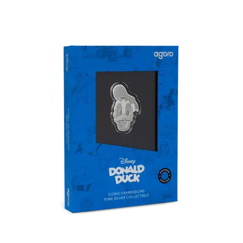Agoro Iconic Expressions Donald Duck 2026 0.5oz S$1 Silver Coin (S13A)