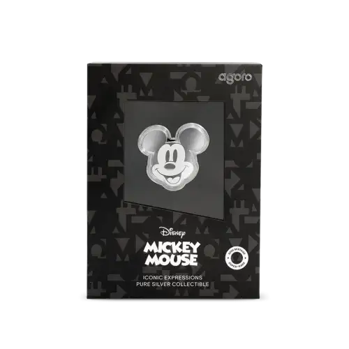 Agoro Iconic Expressions Mickey Mouse 2026 0.5oz S$1 Silver Coin (S23A)