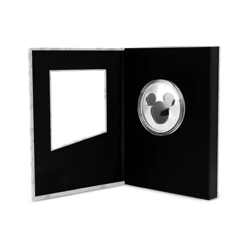 Agoro Iconic Silhouettes Mickey Mouse 2026 0.5oz S$1 Silver Coin (S23A) (2)