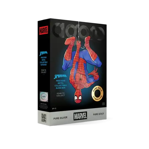 Agoro Spider-Man 2026 - 0.5oz Precious Metal Collectible Sealed Blind Box (D-14)
