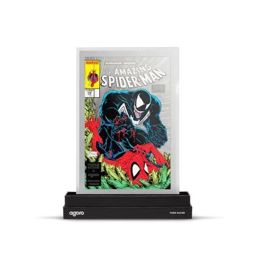 Agoro Spider-Man Comic #316 Venom Unleashed - 2026 1oz S$2 Silver Foil (S13A)