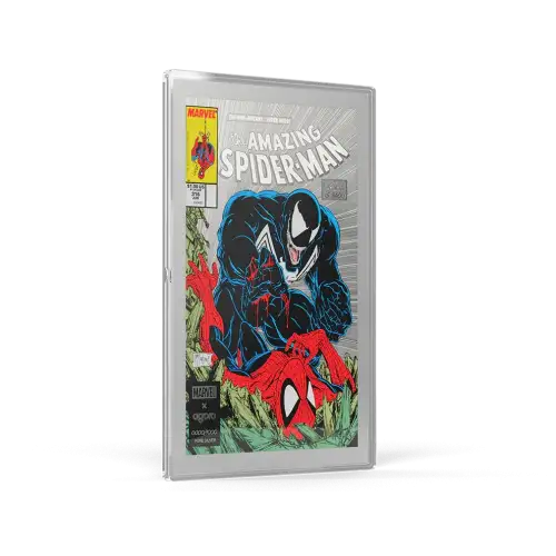Agoro Spider-Man Comic #316 Venom Unleashed - 2026 1oz S$2 Silver Foil (S13A)