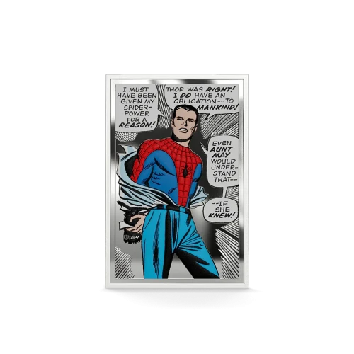 Agoro Spider-Man The Power, The Duty, The Choice 2026 1oz Silver Coin (S13A) (2)