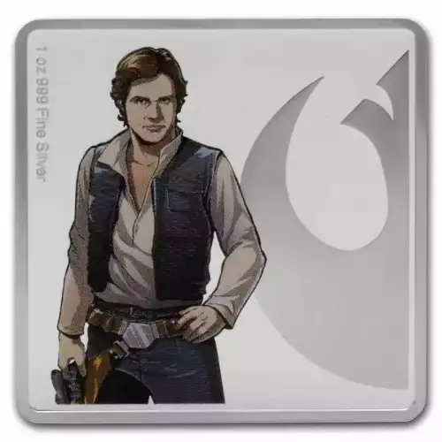 Agoro Star Wars Han Solo and Chewbacca 2025 1oz Silver Medallion (S23A) (4)