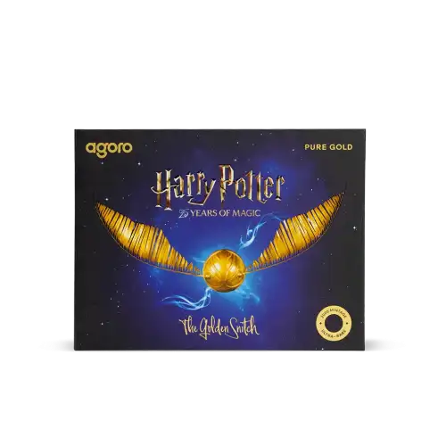 Agoro The Golden Snitch 2026 0.1g Gold Collectible Coin (S13A)