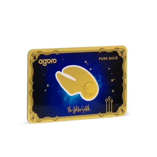 Agoro The Golden Snitch 2026 0.1g Gold Collectible Coin (S13A) (3)