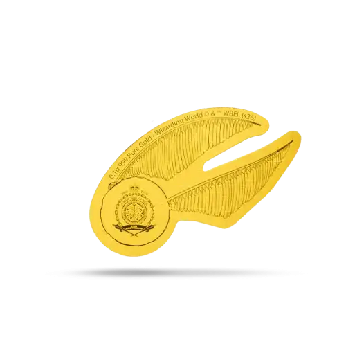 Agoro The Golden Snitch 2026 0.1g Gold Collectible Coin (S13A) (5)
